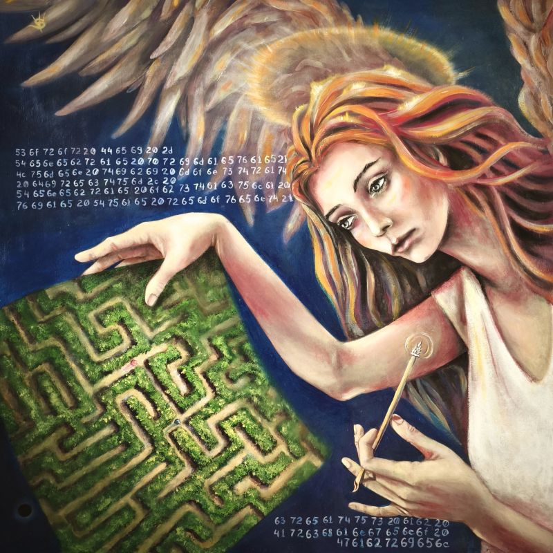 God's Sister – The Key - a Paintings by GORAI 